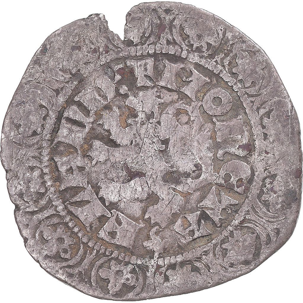Münze, Frankreich, Flanders, Louis II de Mâle, Gros, 1346-1384, S+, Silber