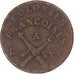 Coin, FRENCH COLONIES, Louis XV, 12 Deniers, Sol, 1767, Paris, VF(30-35)