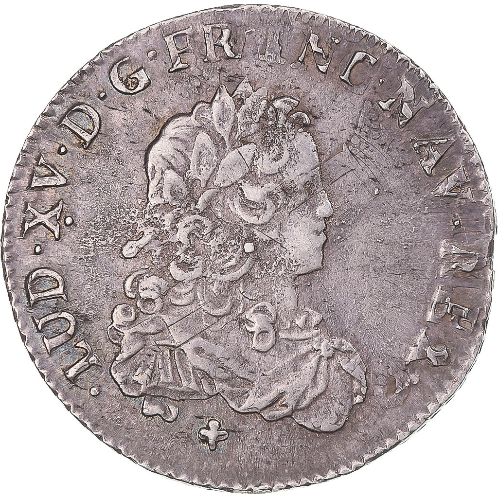 Munten, Frankrijk, Louis XV, 1/3 écu de France, 1721, Lille, réformé, ZF