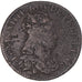 Coin, France, Louis XIV, Liard de France, premier type, 1654, Corbeil