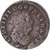 Coin, France, Louis XIV, 2 Deniers, 1708, Strasbourg, VF(20-25), Copper, KM:309