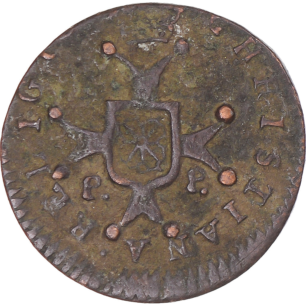Moeda, Espanha, NAVARRE, Ferdinand III, Maravedi, 1826, Pamplona, VF(30-35)