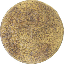 Francia, ficha, Languedoc, Siège du Fort de Leucate, 1638, MB+, Ottone