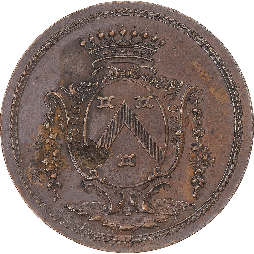 Switzerland, Token, L'auditeur Bourdillon, 1781, AU(50-53), Bronze