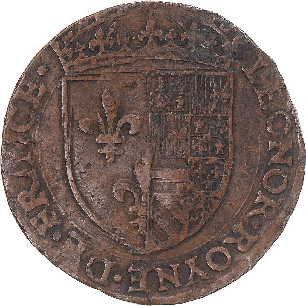 France, Jeton, Nicolas va Laen, trésorier d'Éléonore de Habsbourg, 1530-1585