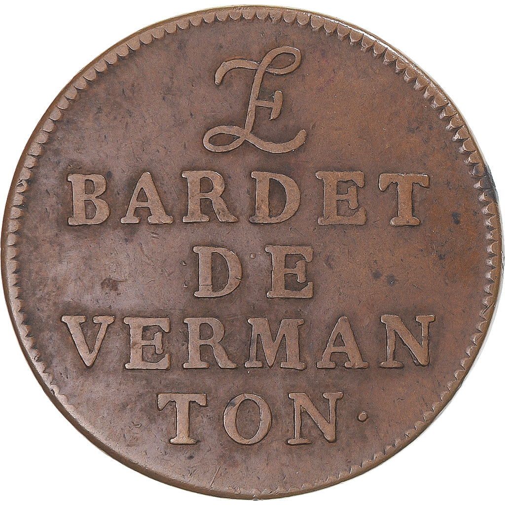 Frankreich, betaalpenning, Bourgogne, Louis-François Bardet de Vermanton, 1711