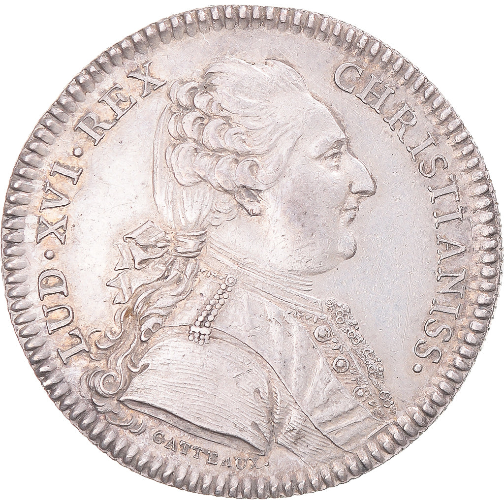 France, Token, Louis XVI, États de Languedoc, 1786, AU(55-58), Silver