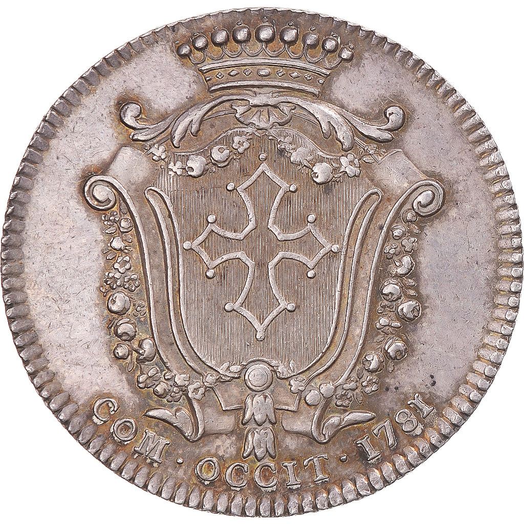 Frankreich, betaalpenning, Louis XVI, États de Languedoc, 1781, VZ, Silber