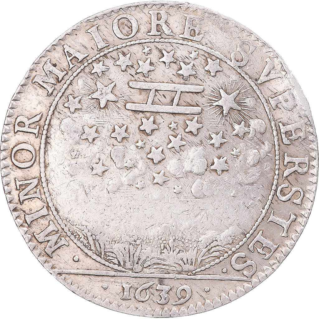 Principality of Dombes, Token, Gaston d'Orléans, 1639, EF(40-45), Silver