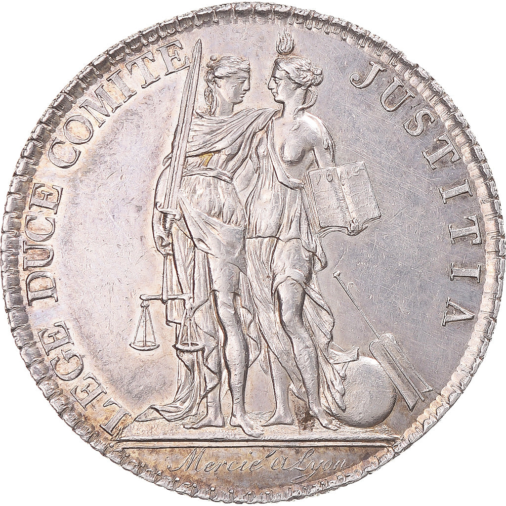 Frankreich, betaalpenning, Les avoués de Lyon, VZ, Silber, Feuardent:10768