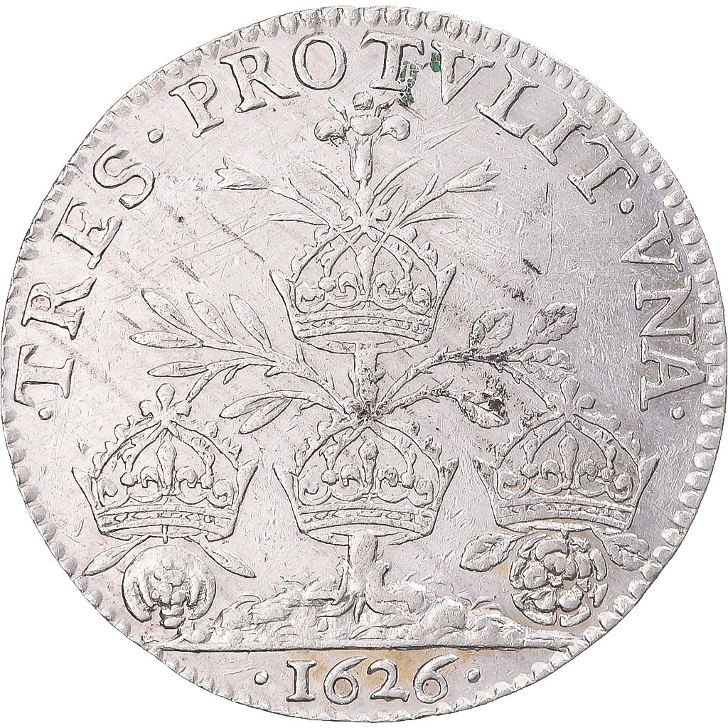 France, Jeton, Mariage d'Henriette-Marie de Bourbon avec Charles Ier, 1626, SUP