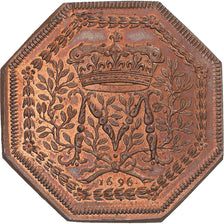 Frankrijk, Token, Dauphiné, Anne Marie Christine de Bavière et Louis V, 1696
