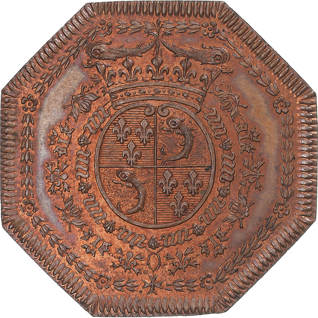 Frankreich, betaalpenning, Dauphiné, Anne Marie Christine de Bavière et Louis