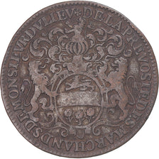 France, Token, Consulat de Lyon, Jean-Baptiste Dulieu, 1692, VF(30-35), Copper