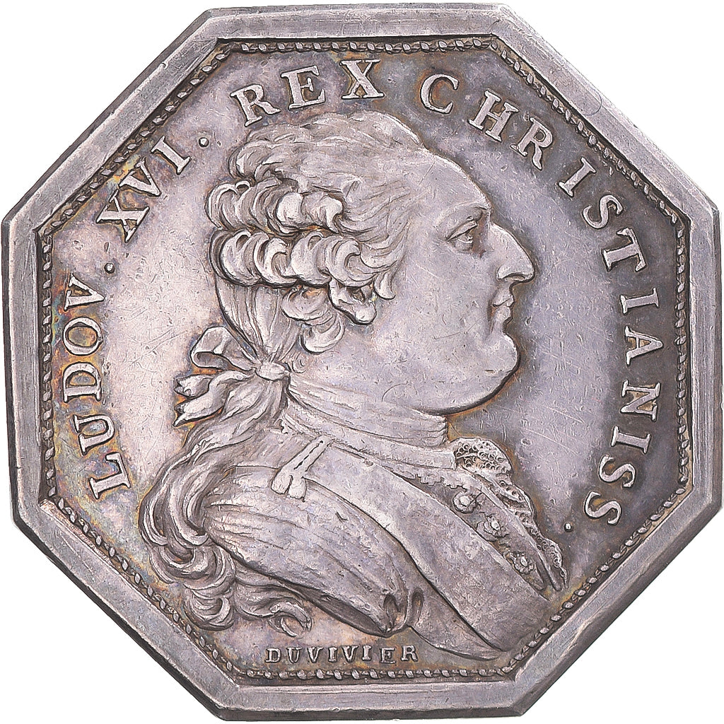 Frankreich, betaalpenning, Louis XVI, États de la Flandre Wallonne, VZ, Silber