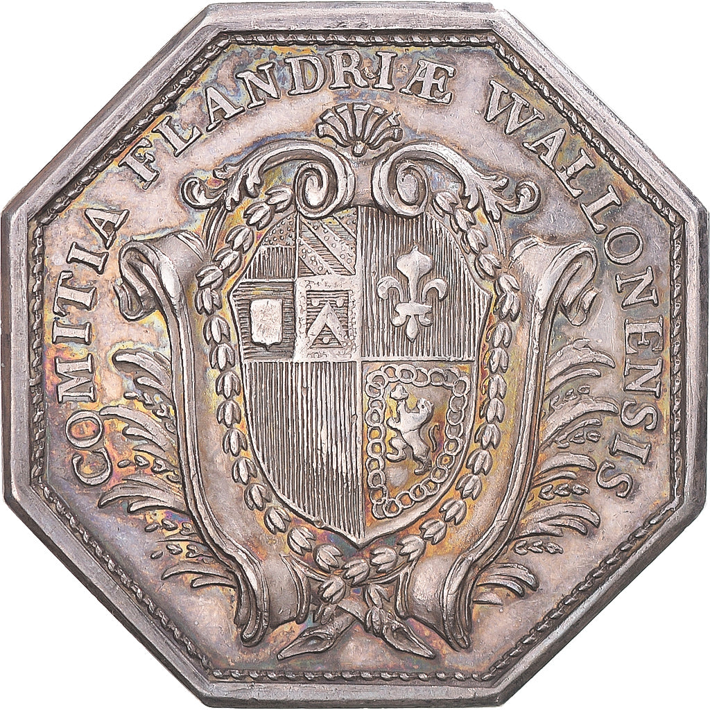 Frankreich, betaalpenning, Louis XVI, États de la Flandre Wallonne, VZ, Silber