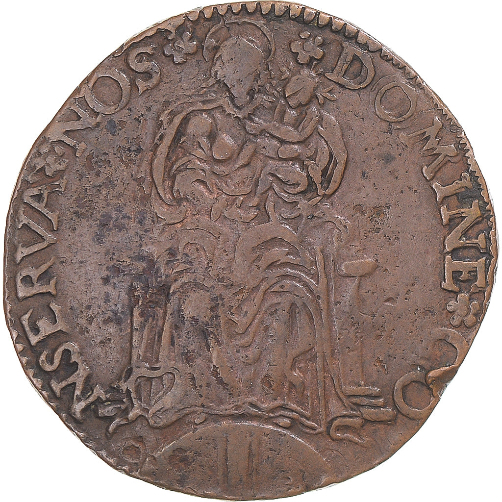 France, Token, Bourgogne, puit de Beaune, 1585, EF(40-45), Copper