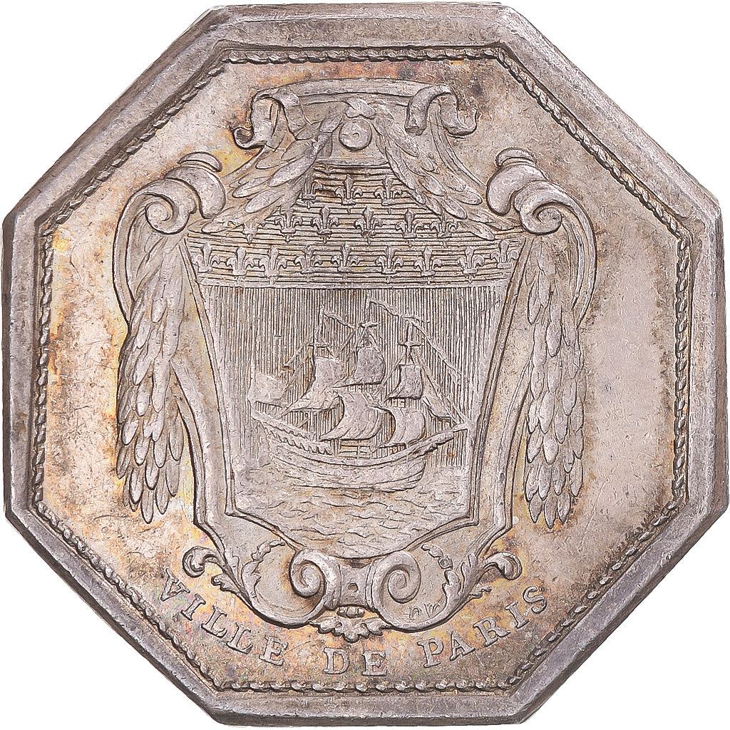 Frankreich, betaalpenning, Ile-de-France, Louis Le Peletier, Prévot des