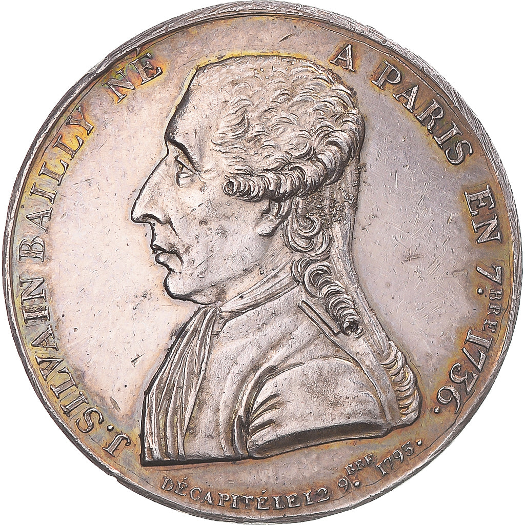 France, Token, Consulat, exécution de Bailly, maire de Paris, AN 9, AU(50-53)