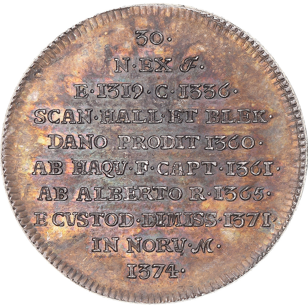 Zweden, Token, Magnus II, PR, Zilver