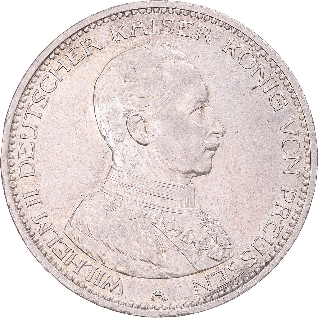 Monnaie, Etats allemands, PRUSSIA, Wilhelm II, 5 Mark, 1914, Berlin, TTB+