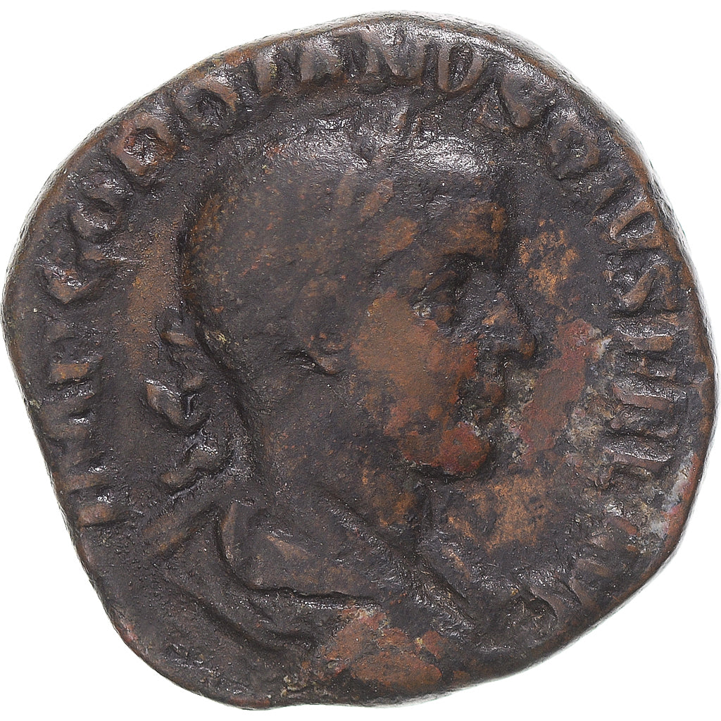 Munten, Gordiaans III, Sestertius, 241-243, Rome, FR+, Bronzen, RIC:300a