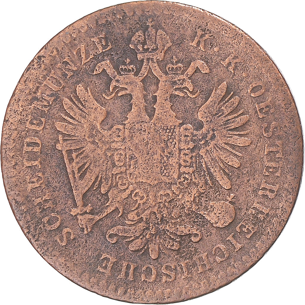 Moneta, Austria, Franz Joseph I, Kreuzer, 1878, Vienna, MB, Rame, KM:2186