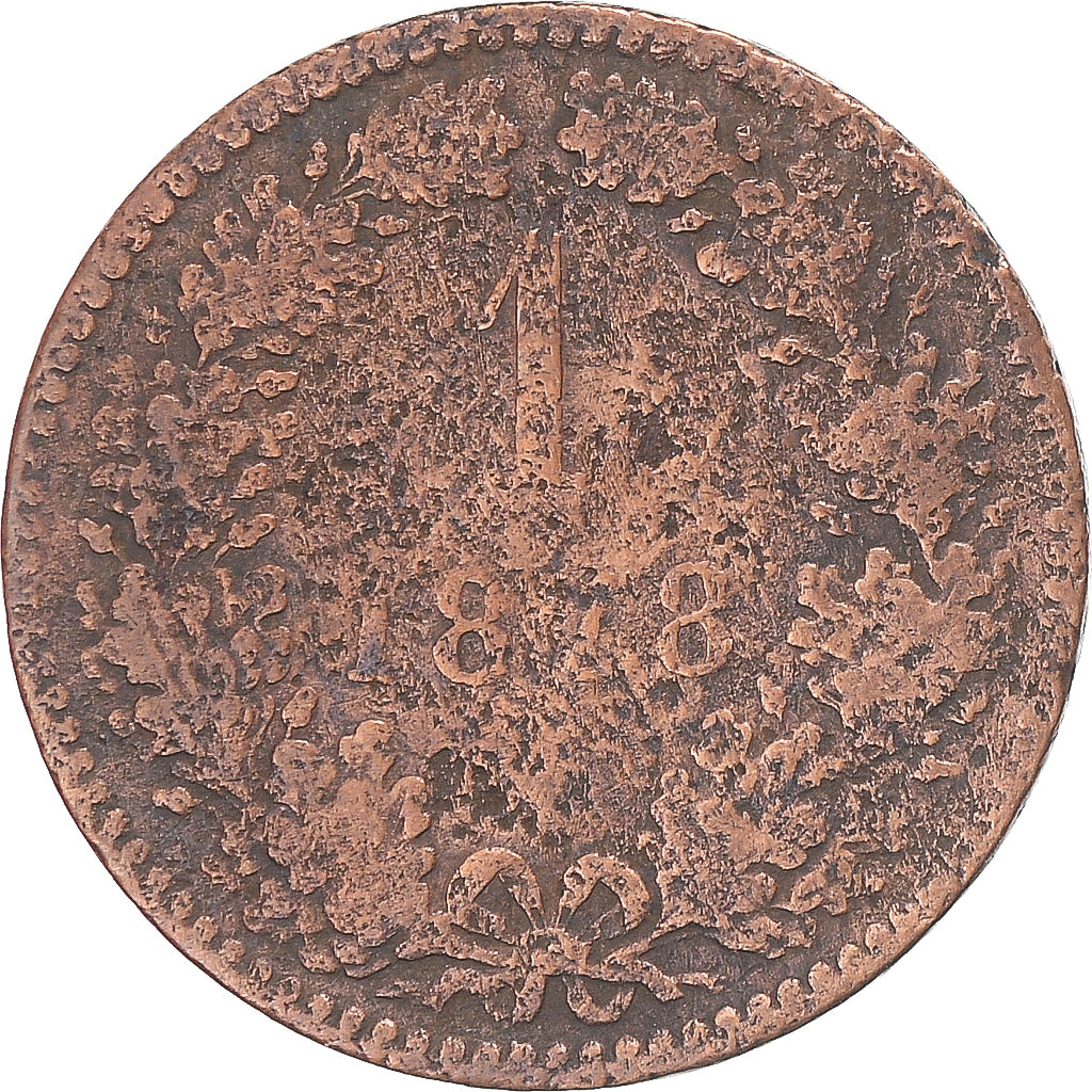 Moneta, Austria, Franz Joseph I, Kreuzer, 1878, Vienna, MB, Rame, KM:2186