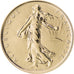 Coin, France, Semeuse, Franc, 2001, Paris, BU, MS(65-70), Gold, KM:925.1a