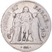 Monnaie, France, Union et Force, 5 Francs, An 10, Paris, TB+, Argent