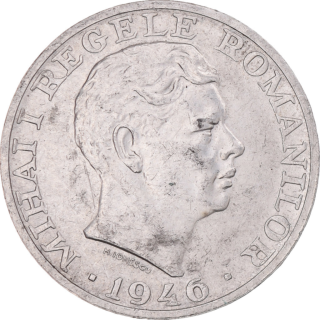 Münze, Rumänien, Mihai I, 25000 Lei, 1946, Bucarest, SS, Silber, KM:70