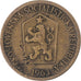 Münze, Tschechoslowakei, Koruna, 1963, Kremnica, S+, Aluminum-Bronze, KM:50