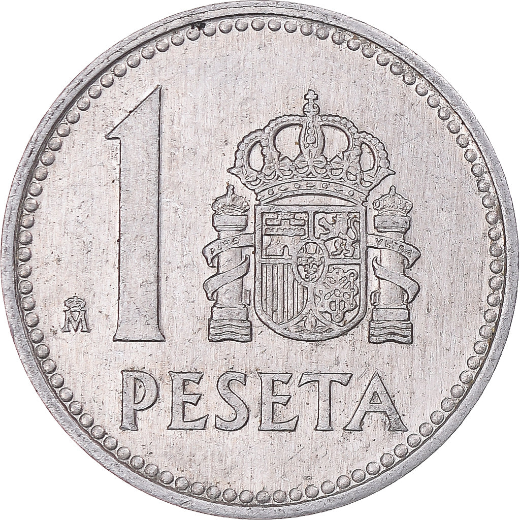 Moneda, España, Juan Carlos I, Peseta, 1986, Madrid, MBC, Aluminio, KM:821