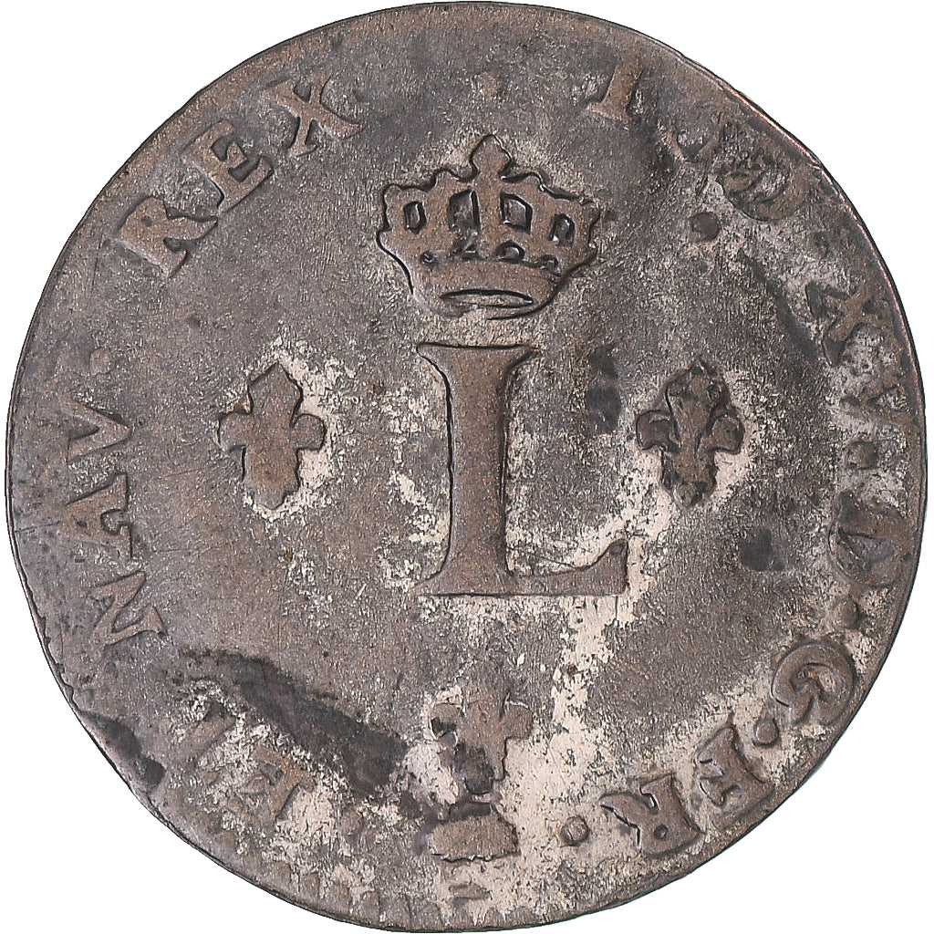 Munten, Frankrijk, Louis XV, 2 Sols, 1764/3, Paris, FR+, Billon, KM:500.1