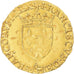 France, François Ier, Écu d'or au soleil, 1540-1547, Paris, 12th type, Gold