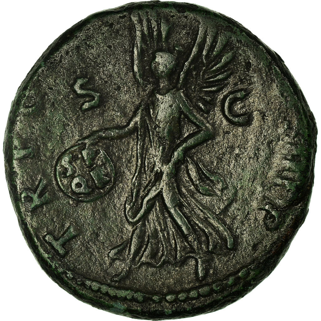 Coin, Trajan, As, Roma, EF(40-45), Bronze, RIC:395