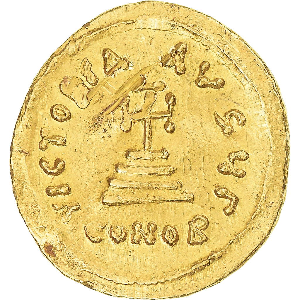 Heraclius & Heraclius Constantine, Solidus, 610-641, Constantinople, Gold