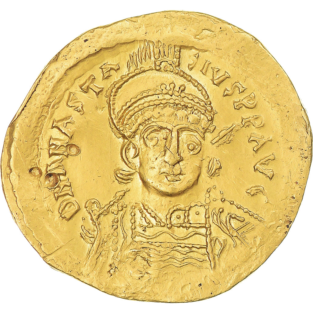 Anastase Ier, Solidus, 498-518, Constantinople, Or, TTB, Sear:5