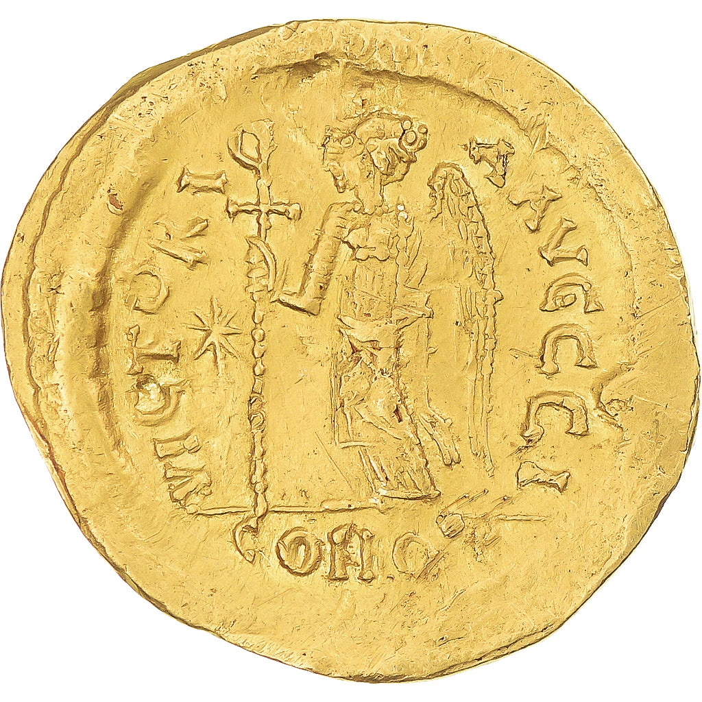 Anastase Ier, Solidus, 498-518, Constantinople, Or, TTB, Sear:5