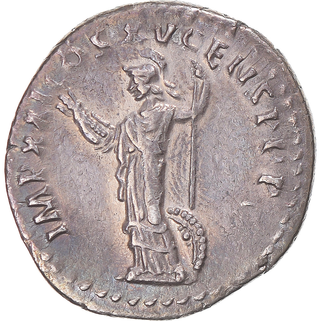 Domitian, Denarius, 90-91, Rome, Silver, AU(50-53), RIC:721