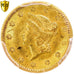 Coin, United States, Liberty Head, Dollar, 1851, U.S. Mint, Philadelphia, PCGS