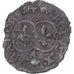 Monnaie, France, Charles IX, Denier tournois à la croisette, 1562, Paris, TB+