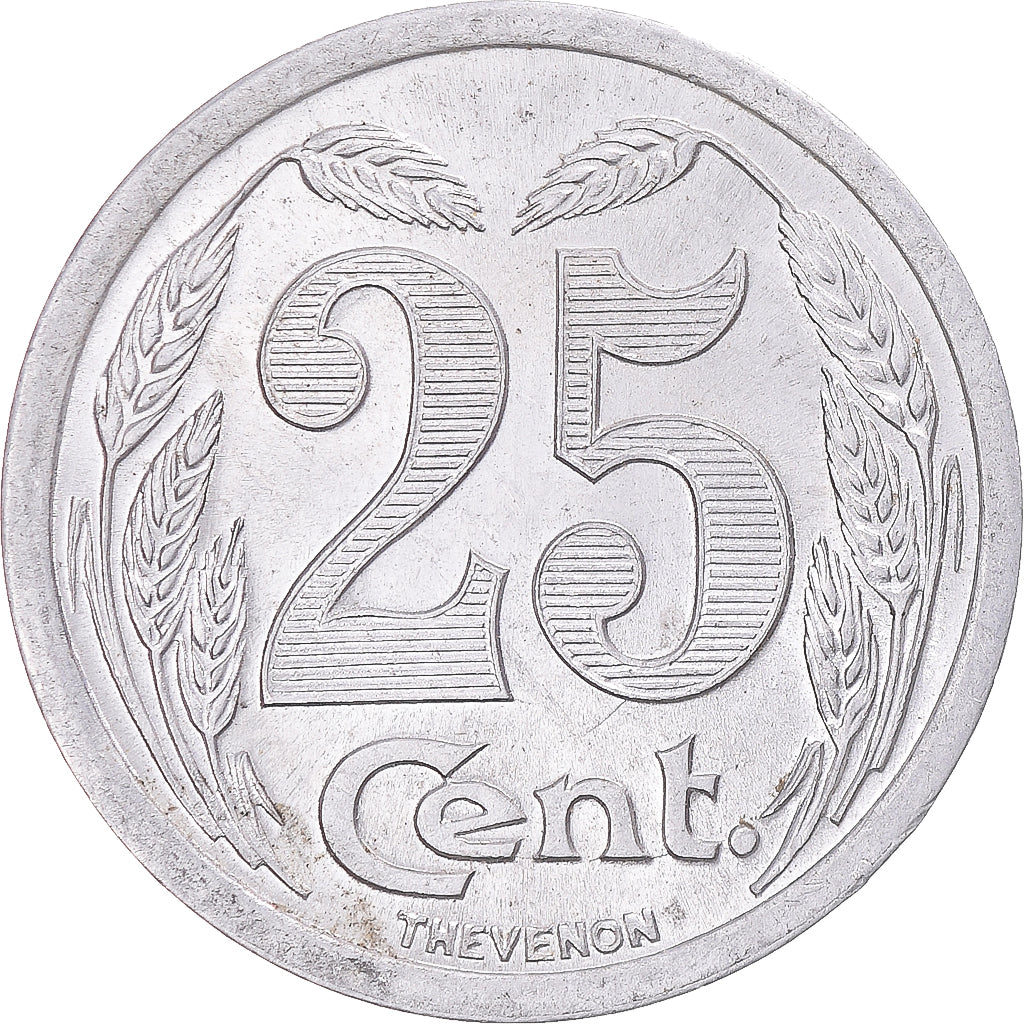 Monnaie, France, Chambre de commerce d'Evreux, 25 Centimes, 1921, SUP, Aluminium