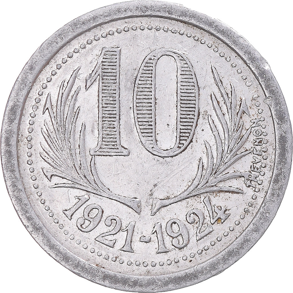 Coin, France, Chambre de commerce de l'Hérault, 10 Centimes, 1921-1924