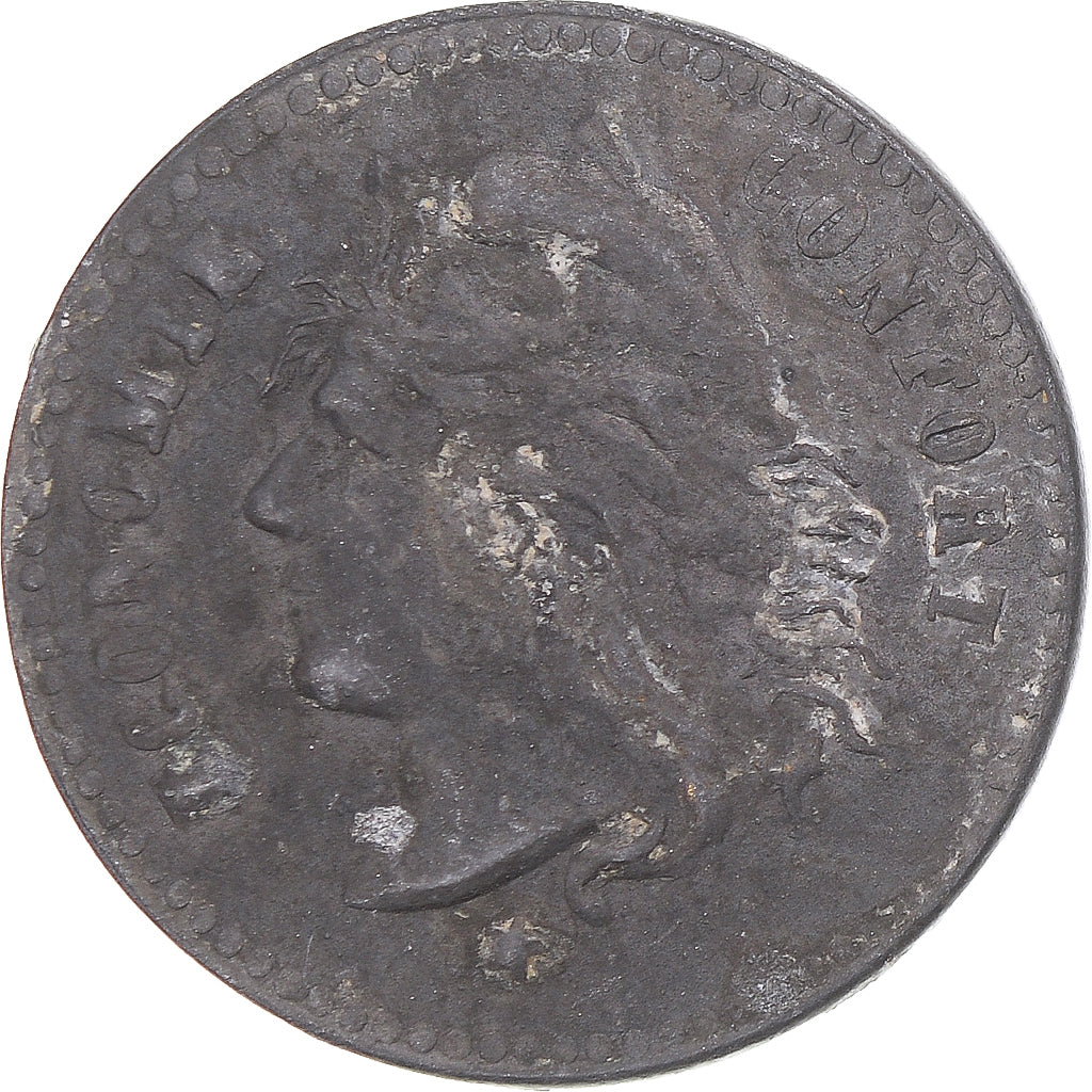 Francia, Advertising Token, Talons tournants, WOOD MILNE, MB, Brass covered