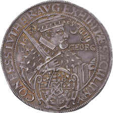 Électorat de Saxe, Jean-Georges Ier, 1/2 Thaler, 1630, Dresde, Argent, TTB+
