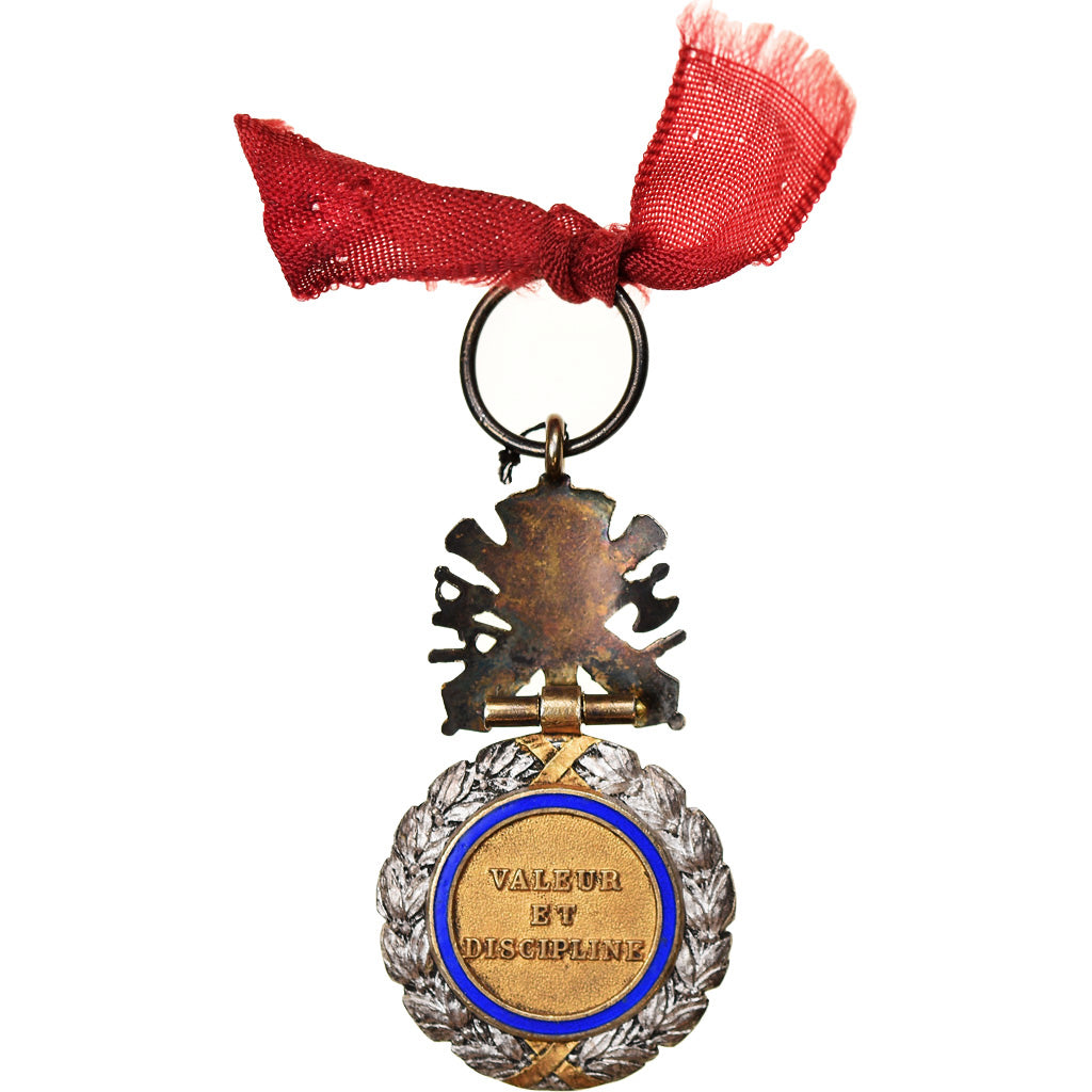 Francja, Troisième République, Valeur et Discipline, Medal, 1870, Bardzo dobra