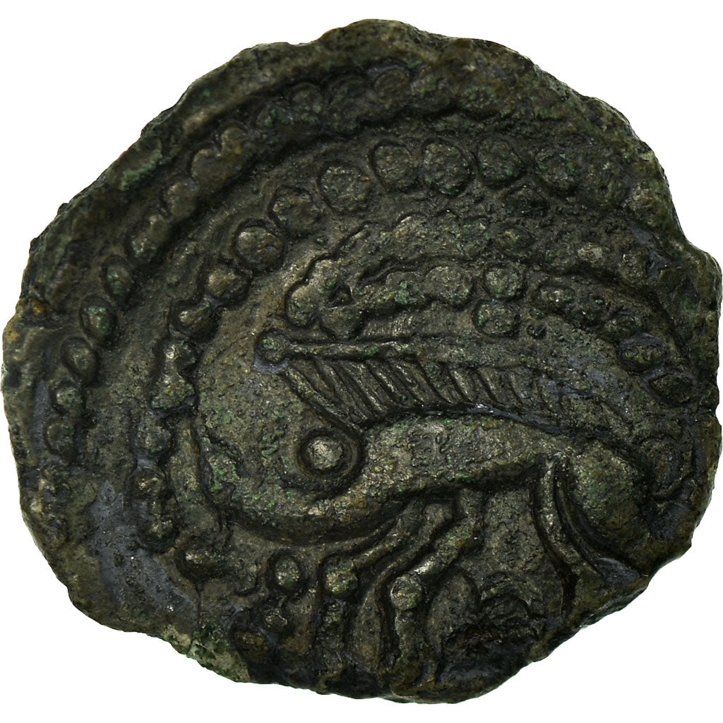 Moeda, Aulerci Eburovices, Bronze Æ, AU(50-53), Bronze, Delestrée:2447
