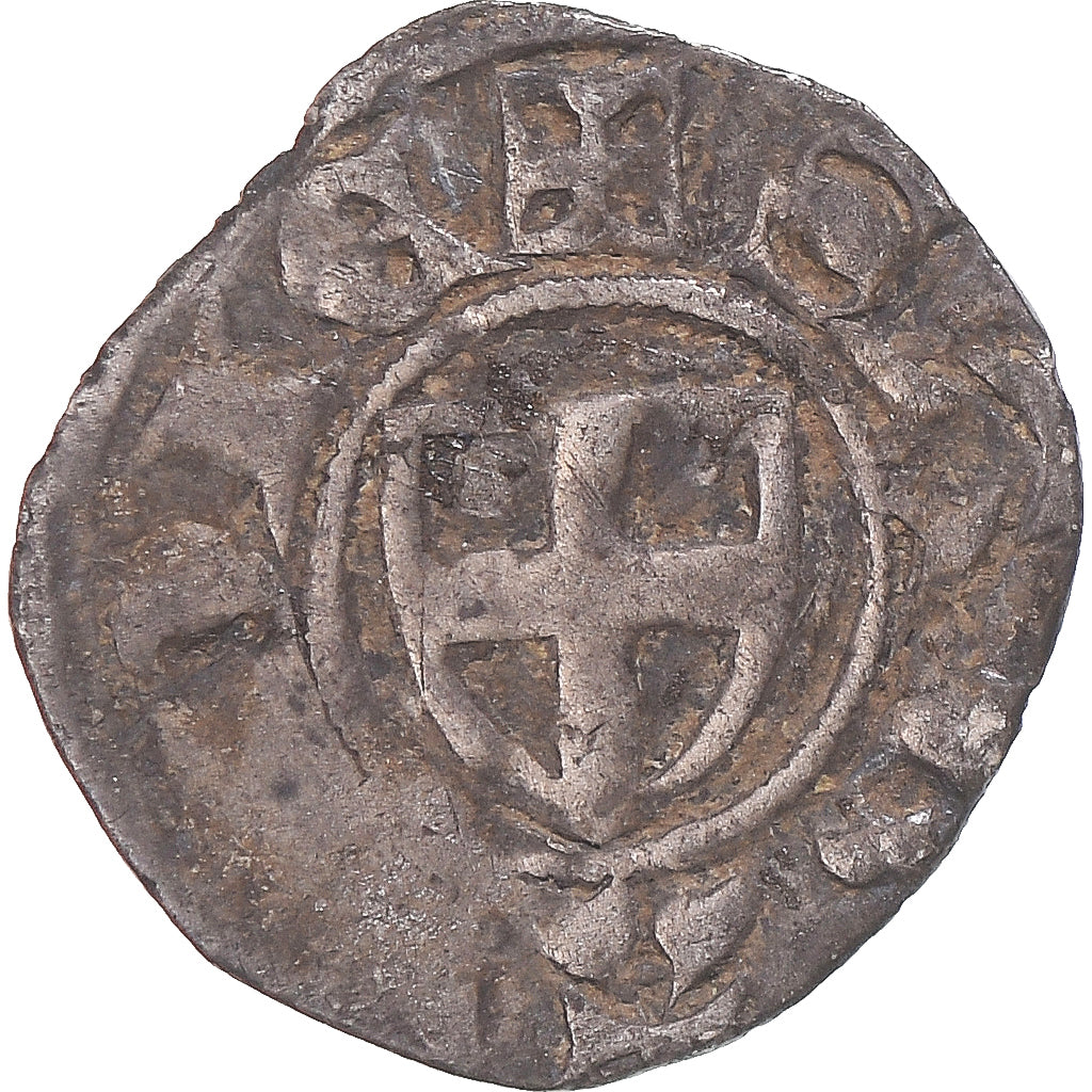 Coin, ITALIAN STATES, SAVOY, Amedeo VI, Obole blanche à l'écu, 1343-1383