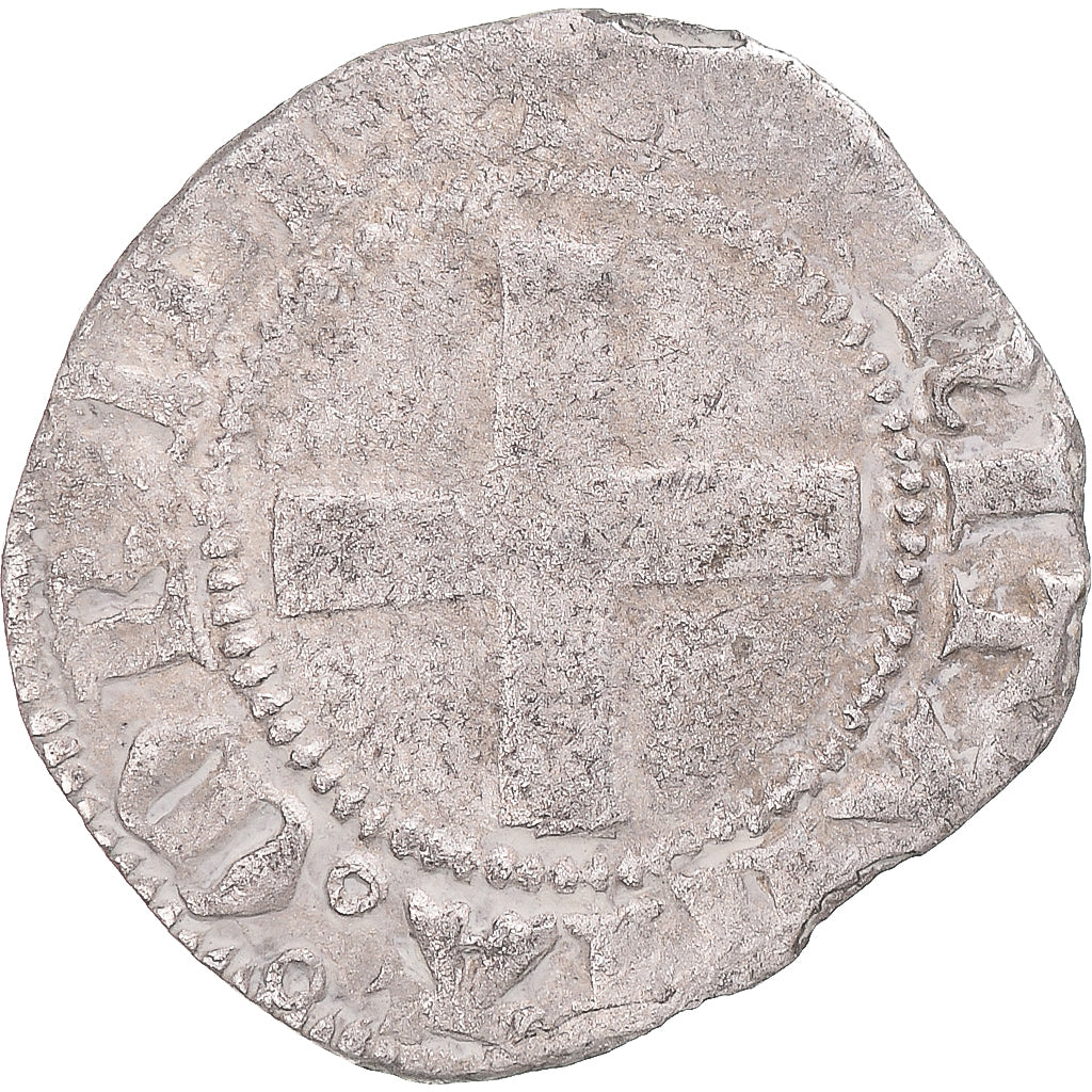 Coin, ITALIAN STATES, SAVOY, Amedeo VIII, 1/4 Grosso, 1416-1440, Turin